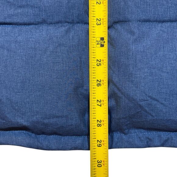 Down FkOW Women's Blue Down Feather Puffer Jacket Medium Winter Coat Technical - Picture 12 of 16